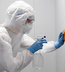 消毒エレベーター