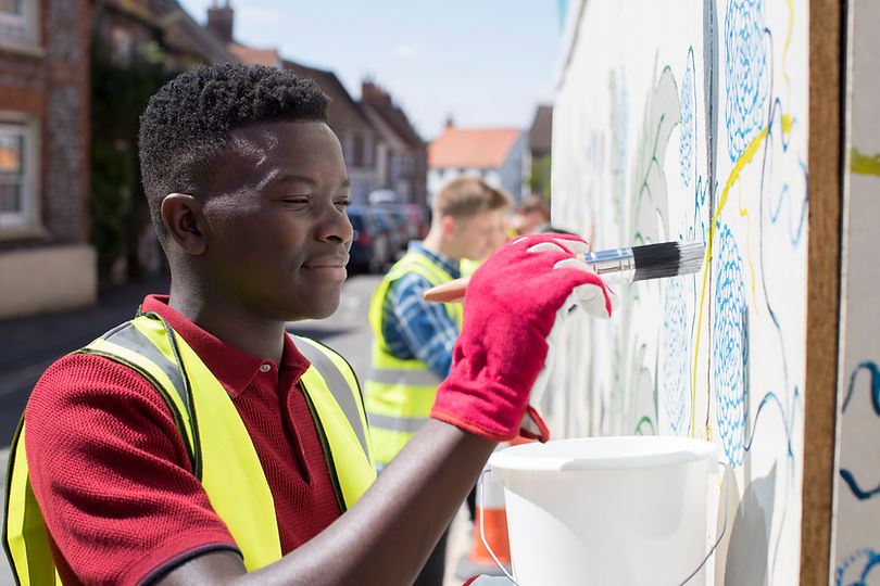 Community Wall Painting
