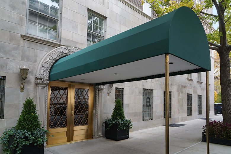Entrance to Upscale Apartment Building