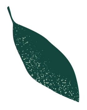 Hoja verde oscuro