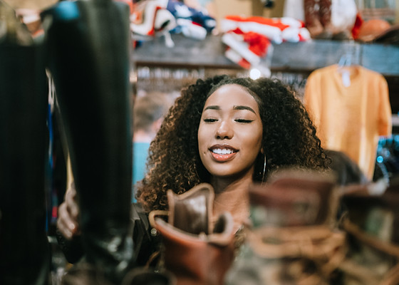 Rummaging Through Clothes