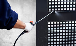 Cleaning with Water Pump