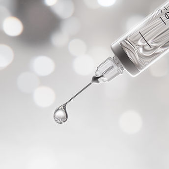Syringe with Droplet