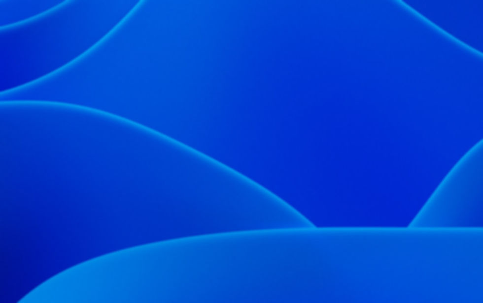 Blue Abstract Structure