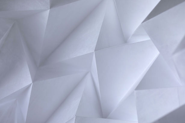 Artisanat en papier abstrait
