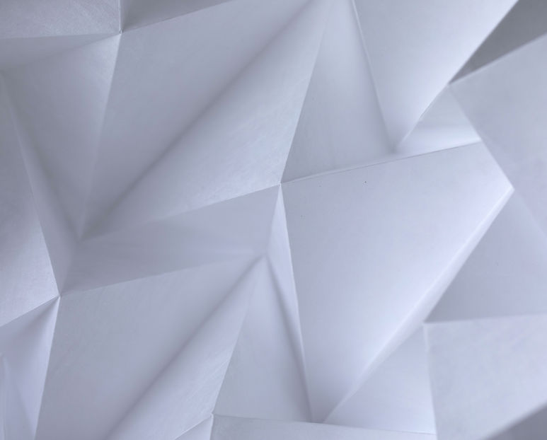 Artisanat en papier abstrait
