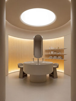 Modern Circular Bathroom