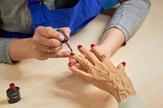 Applying Nail Polish