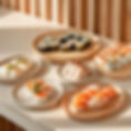 Variety of Sushi in Sunlight
