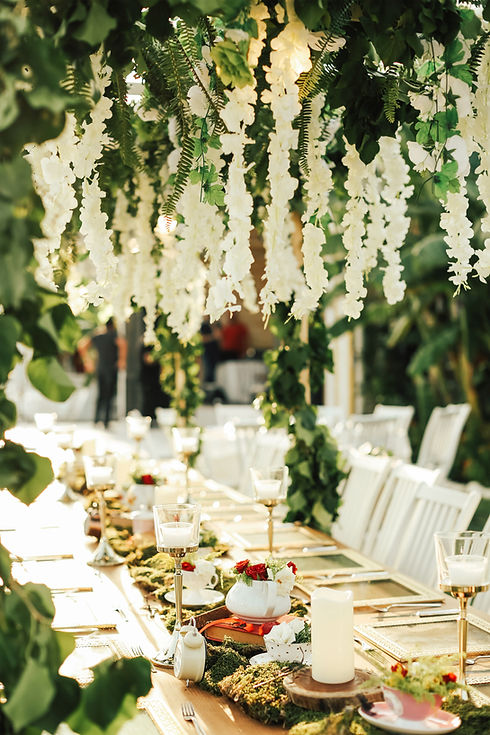 Wedding Table Arrangements