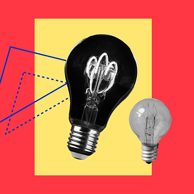 Idea Generation Lightbulb