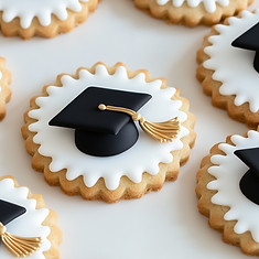 Graduation Cap Cookies