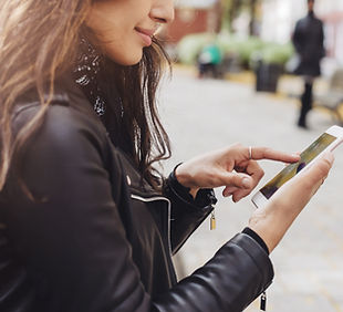 Woman on Her Smart Phone