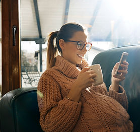 Cheerful Pregnant Woman