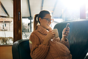 Cheerful Pregnant Woman