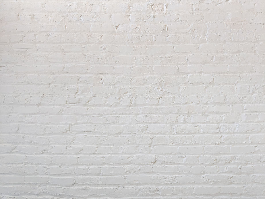 mur de briques blanches