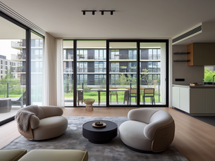 Living room.