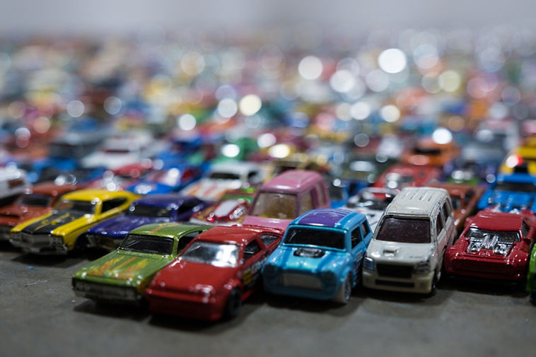 Colorful Toy Cars