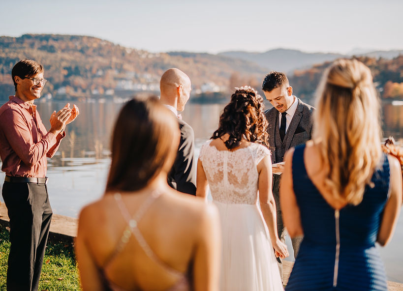 Wedding at the lake