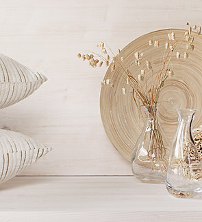 Décoration beige