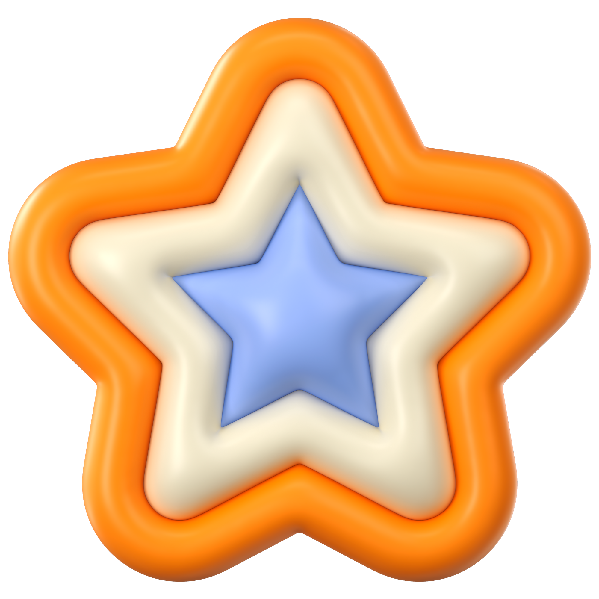 Colorful Star Illustration
