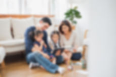Family at home
