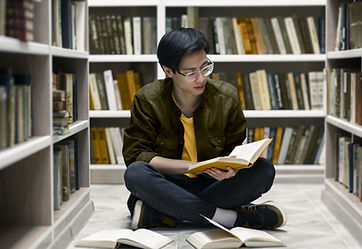 Libro de lectura de la persona