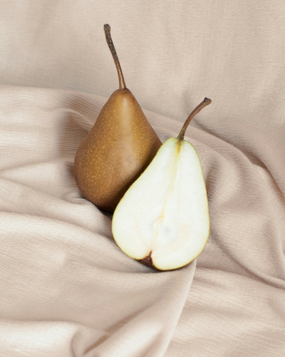 Pears on Fabric