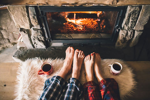 Feet by the Fire