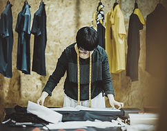 Fashion Designer Working