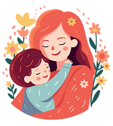 image d'une mère et son enfant