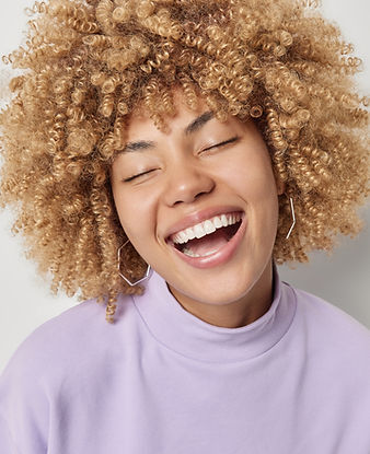 Smiling with Eyes Close