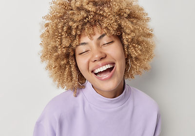 Smiling with Eyes Close