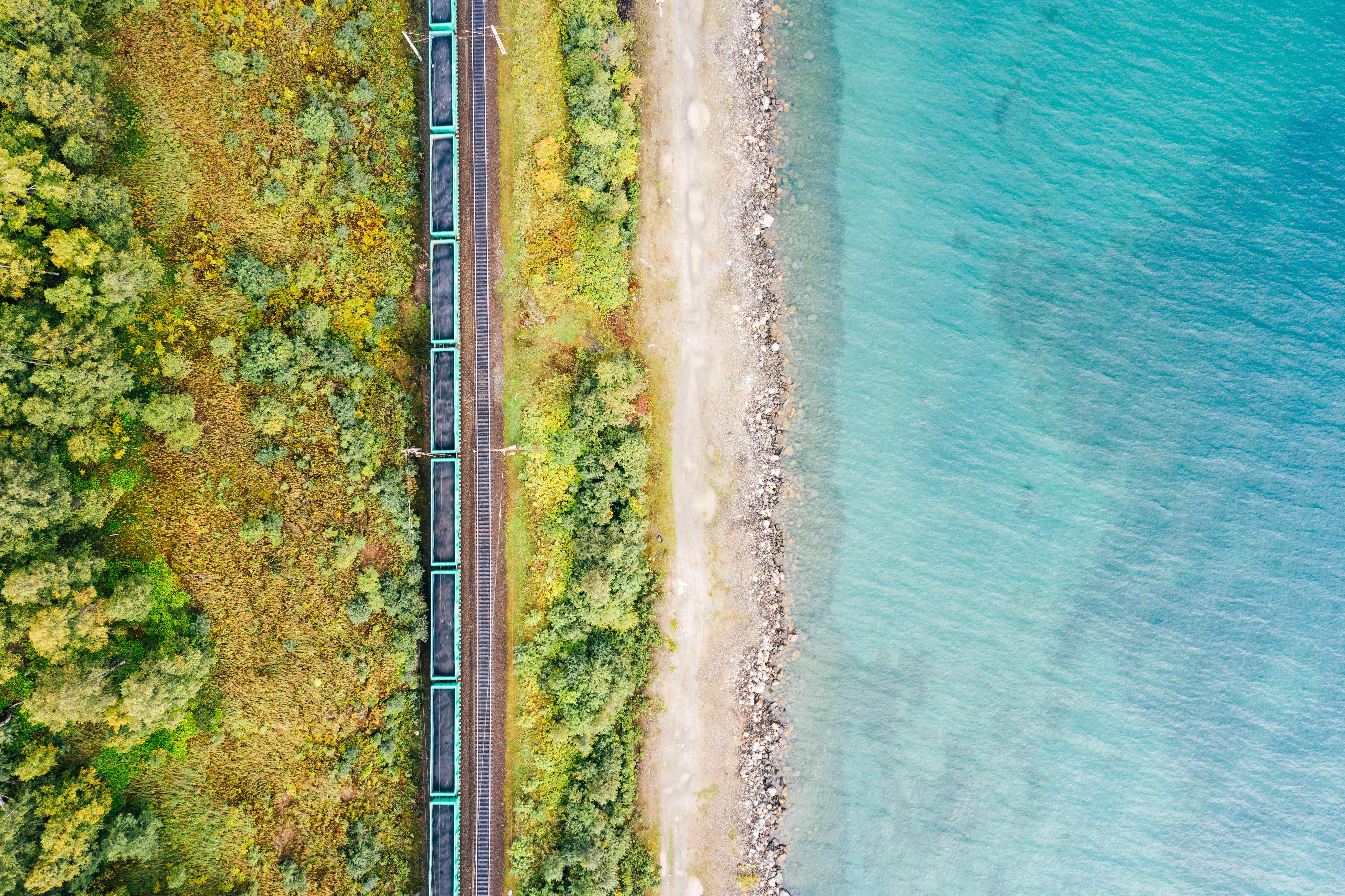 海邊的鐵路