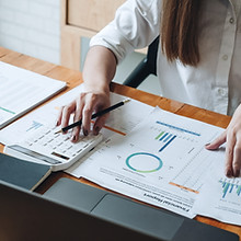 Trabajar con documentos financieros