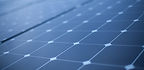 Detalhe dos painéis solares