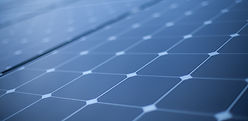 Primer plano de paneles solares