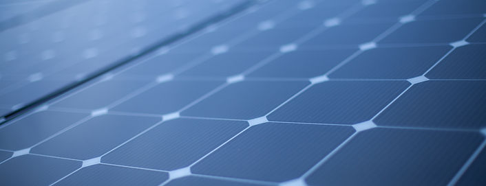 Closeup Of Solar Panels