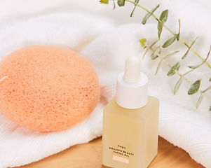 Face Oil and Sponge