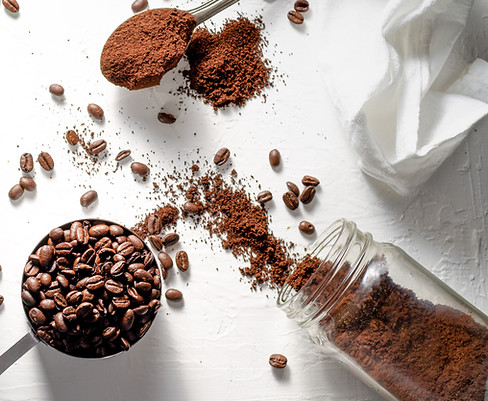 Coffee Beans And Grounds