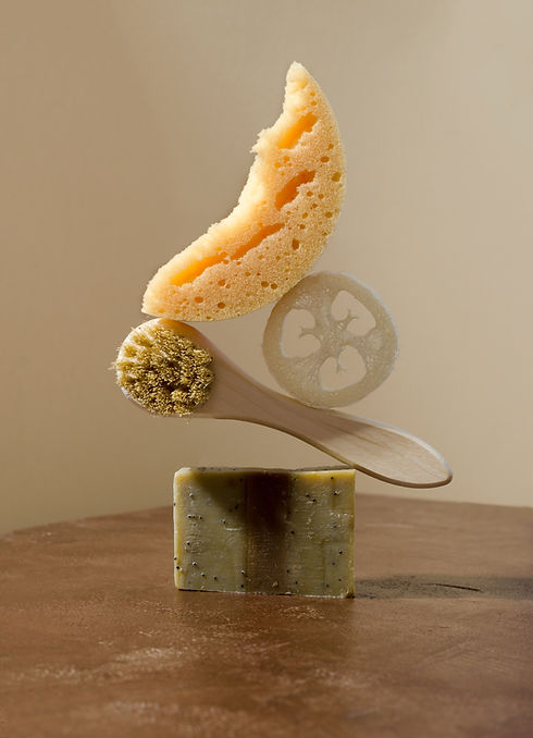 Equilibrio de artículos para el cuidado de la piel