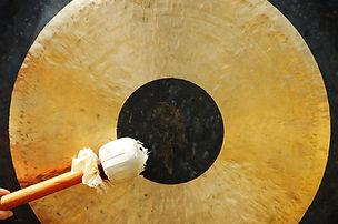 Golden Gong Closeup