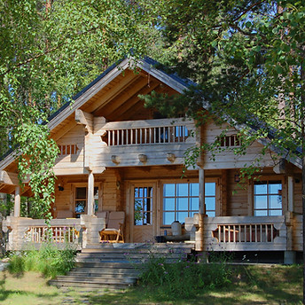 Wooden Cabin Exterior