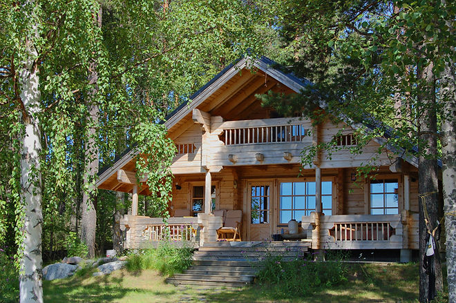 Wooden Cabin Exterior
