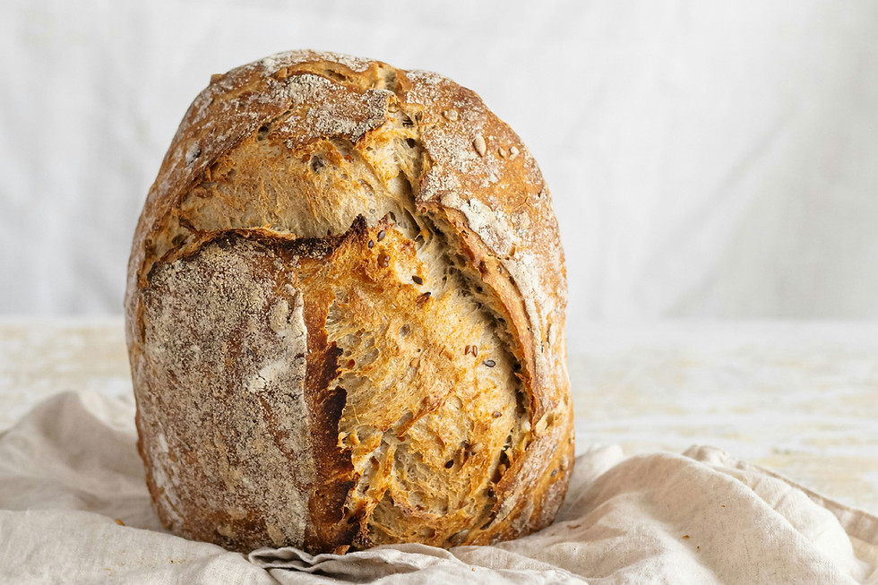 Rustic bread loaf