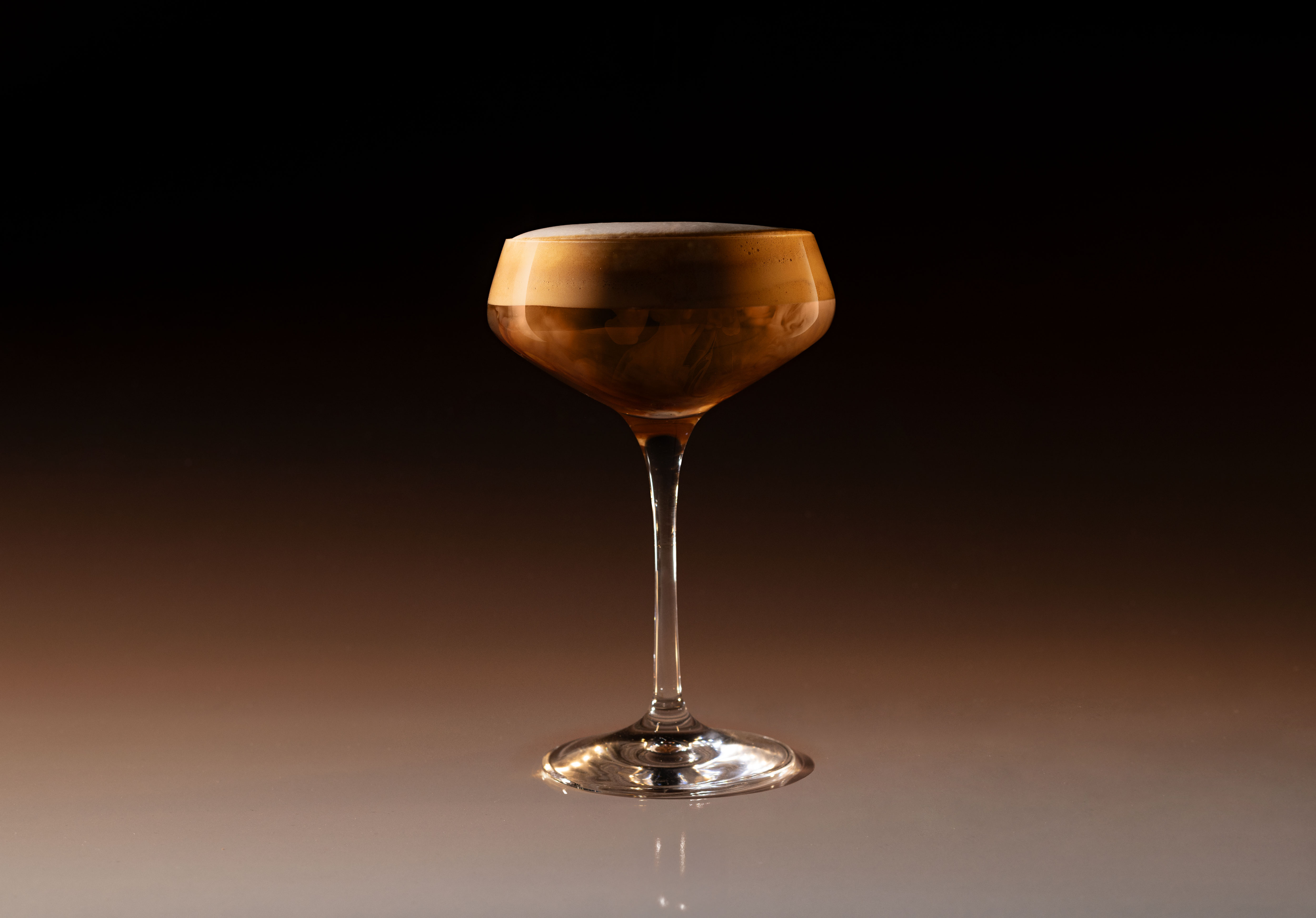 Eleganter Kaffeecocktail