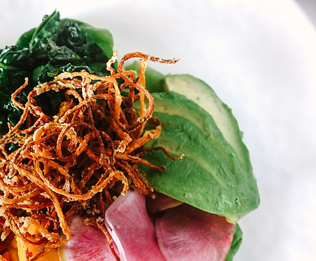 Salad with Crispy Onions