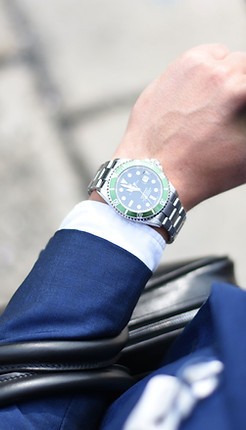 Man Checking His Watch