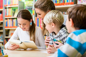 In der Bibliothek