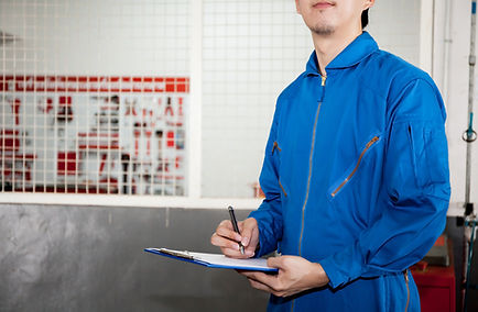Person in Working Uniform